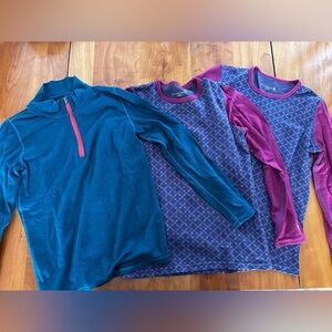 3 Long Sleeve Smartwool tops